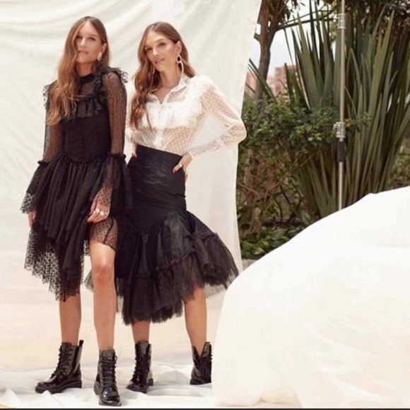 WICKED outfit! Sandra Mansour x H&M tulle high waist skirt - Picture 9 of 11